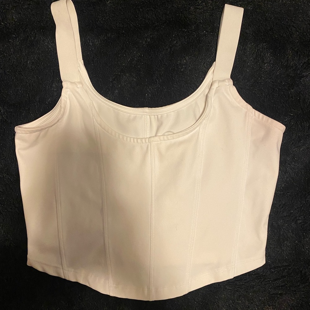 Forever 21 Cream Tank Top
